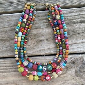 Multicolor Beaded Necklace
